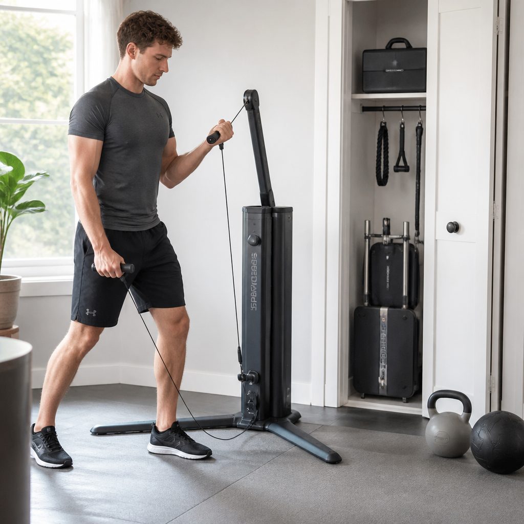 The best compact setup is usually the one that matches how you already like to train, rather than the one with the longest feature list.