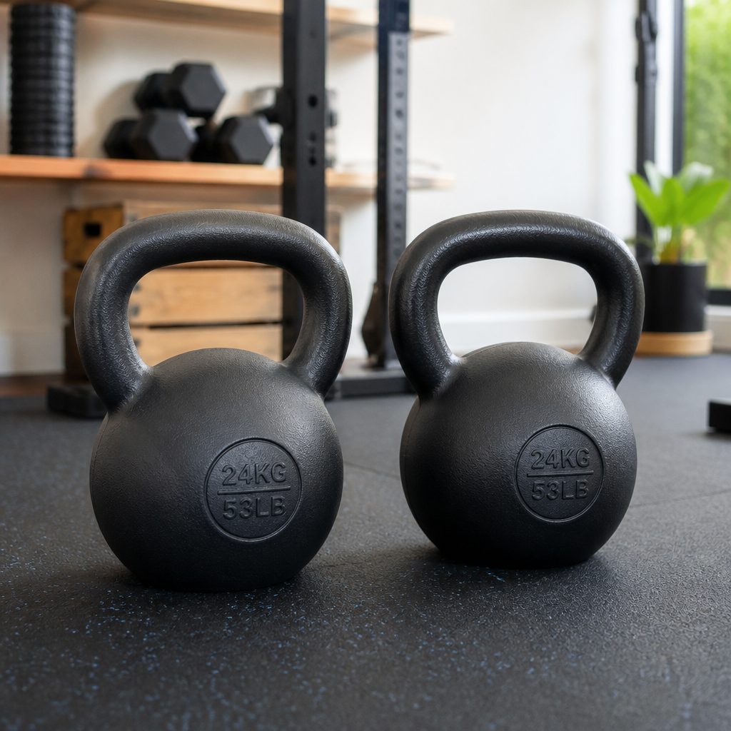 Conventional cast-iron kettlebells remain superb all-purpose training tools. Their main compromise for HYROX racers is not quality; it is that they do not duplicate the official Octo carry format.