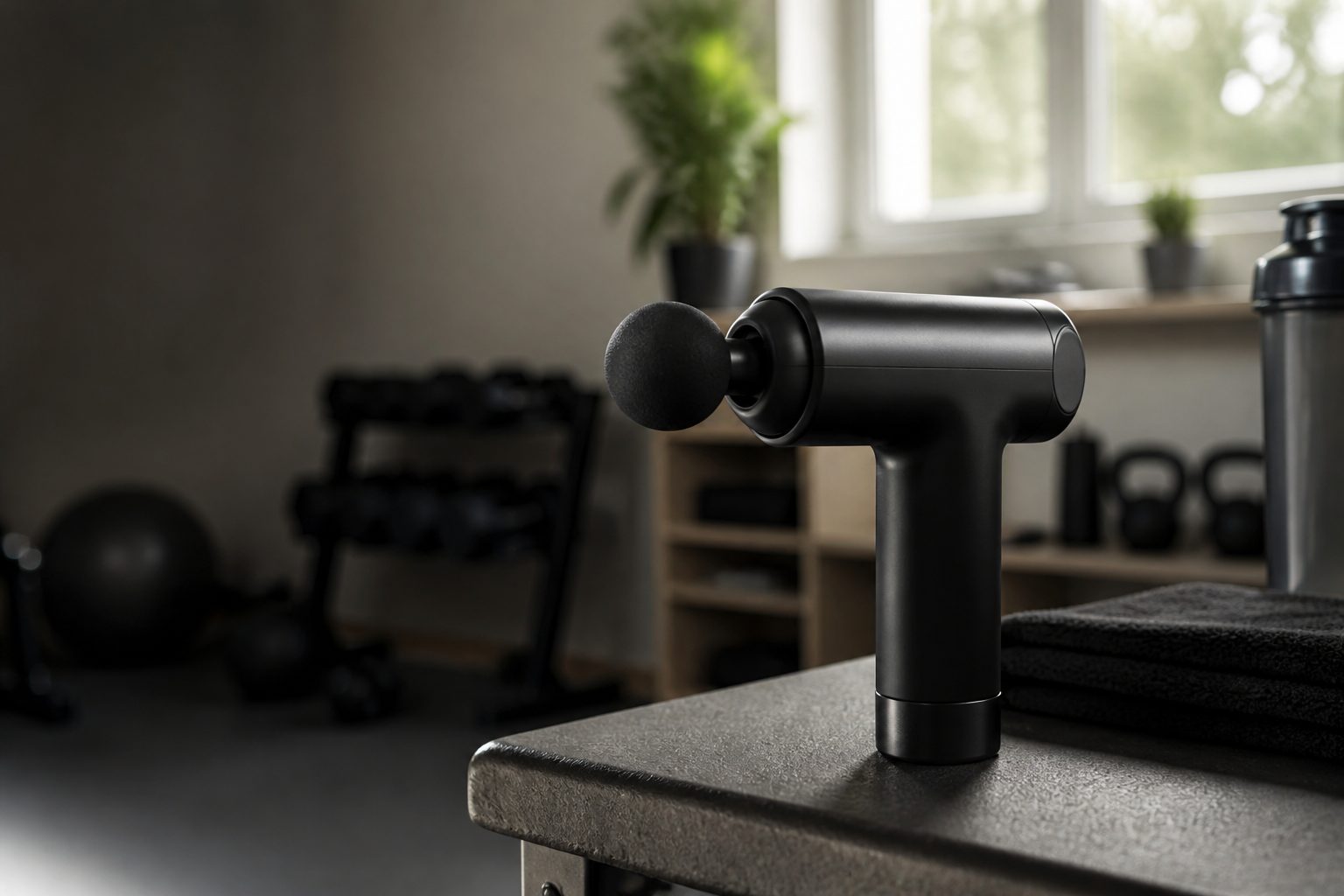A compact percussion gun makes most sense when it is easy enough to leave within reach after training, rather than buried in a drawer with the resistance bands and the good intentions.