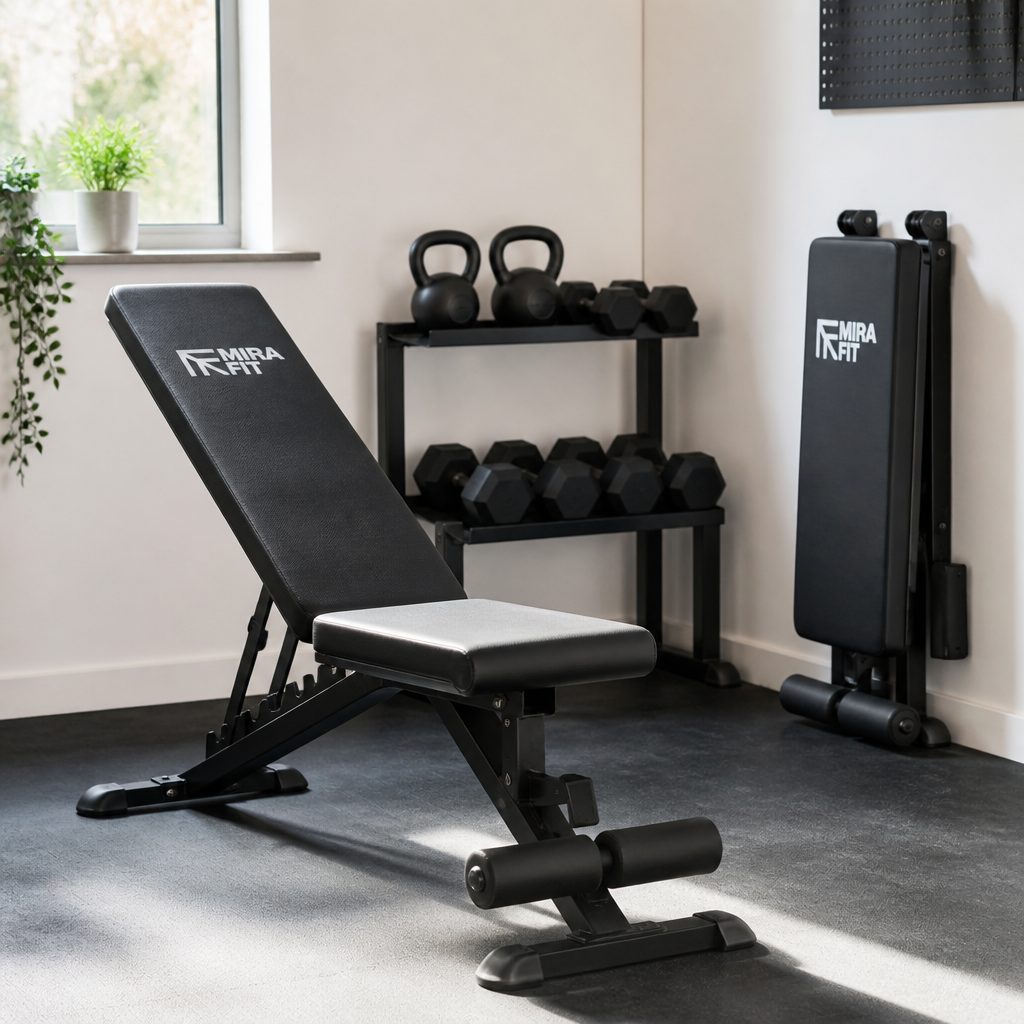 The right bench is not necessarily the one with the largest number of adjustments; it is the one whose folded format suits the room you actually train in.
