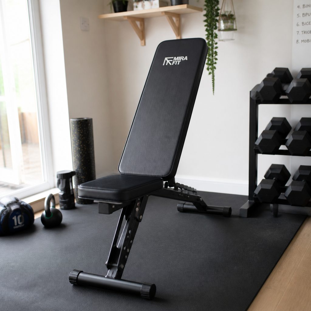 The right first bench is the one that quietly becomes part of your routine, rather than a large object you keep meaning to start using.