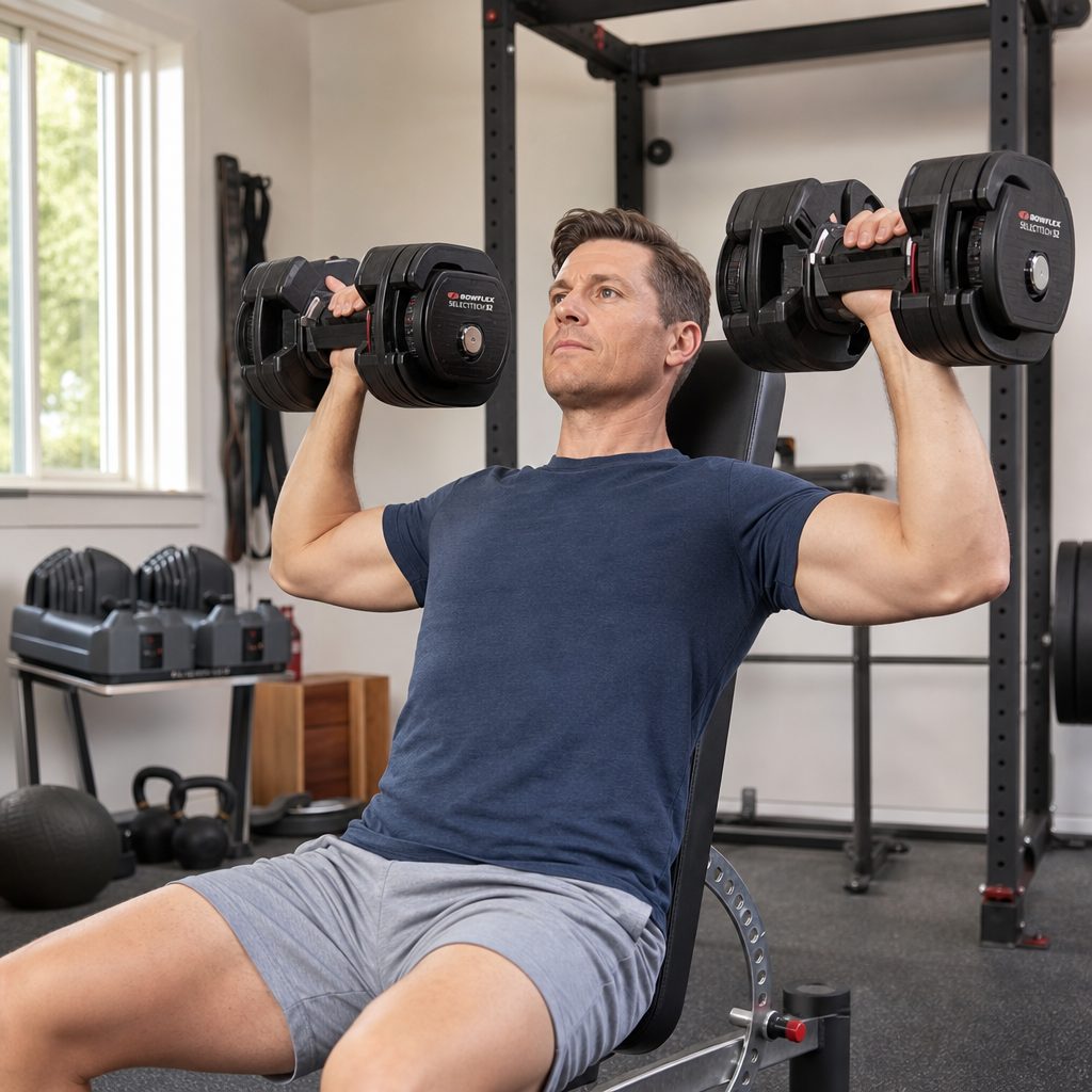 For compound work such as presses and lunges, the SelectTech 52's revised lock kept the selected load feeling unified, which was the most meaningful difference from the older 552 experience.