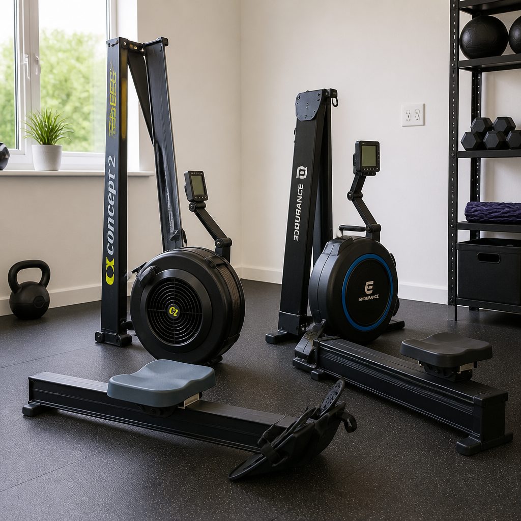 Both rowers can separate into sections for storage, but the RowErg's reputation was built on surviving sustained, repetitive training rather than merely fitting neatly into a room.