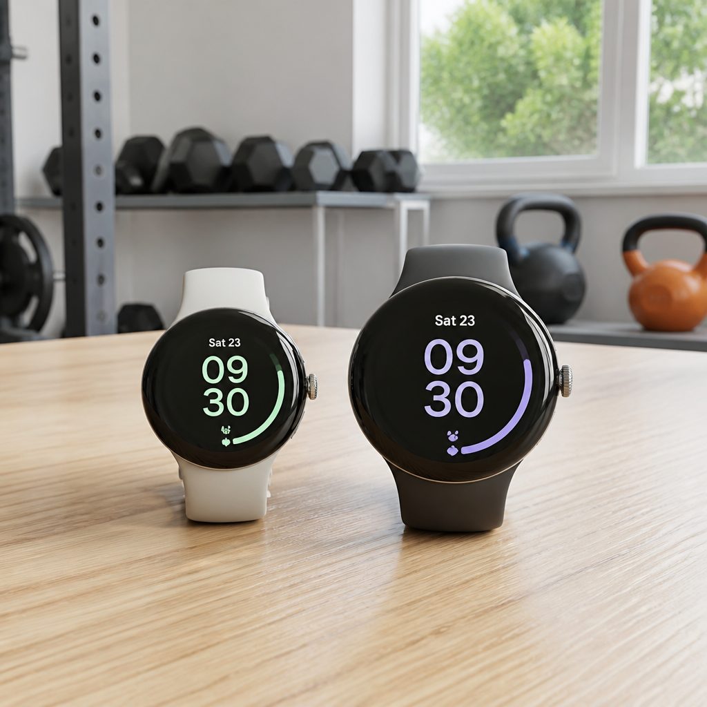 The 41mm Pixel Watch 5 is the lighter, subtler option, while the 45mm gives outdoor trainers more screen space and the larger battery.