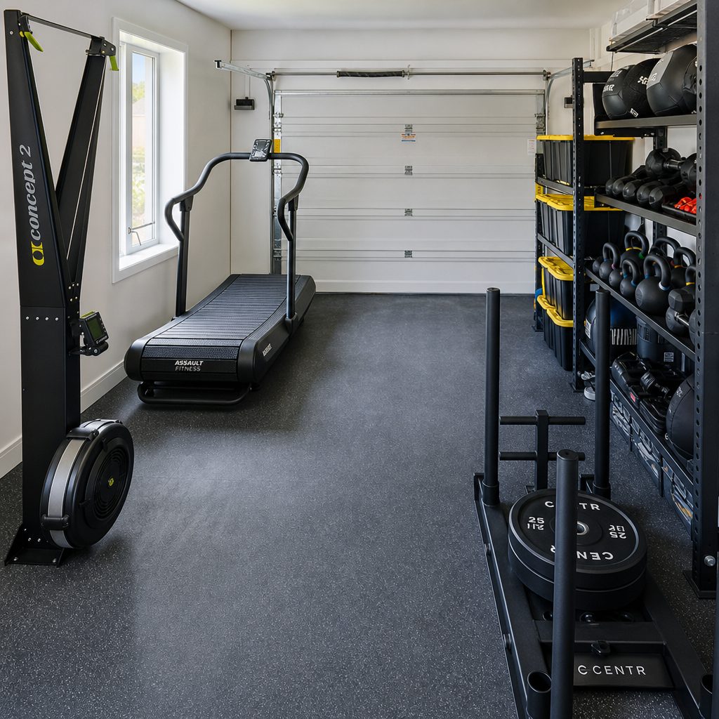 The best compact setup is not necessarily the biggest package; it is the one whose machines, sled and storage plan still leave a usable central lane.