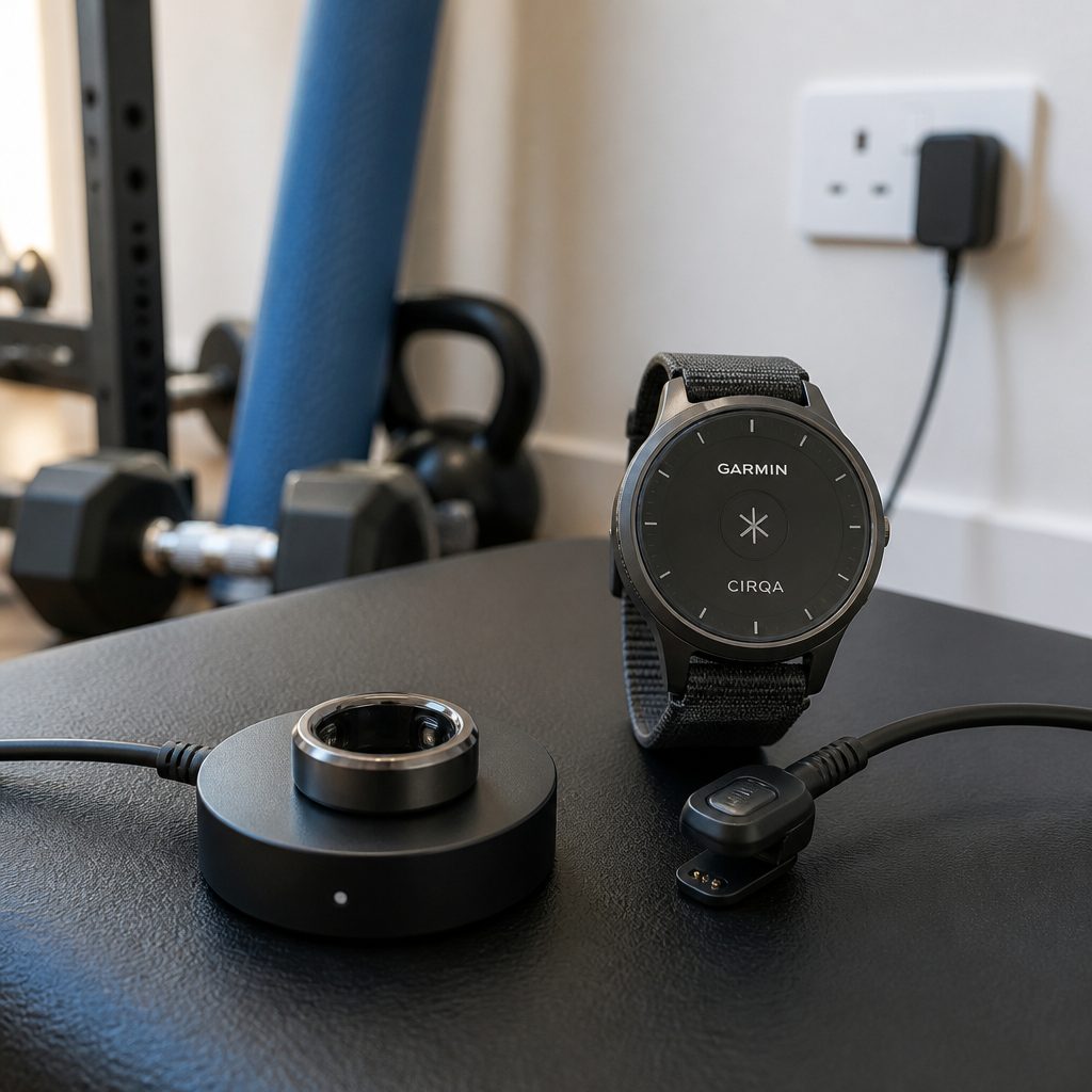Both wearables were built for multi-day use, but CIRQA's 10–11 day real-world result provided the longer buffer between charges.