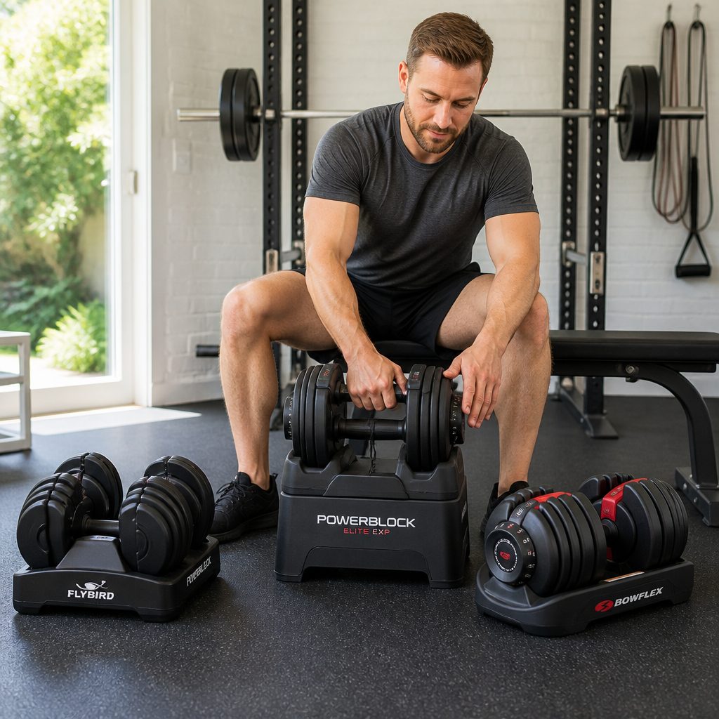 The safest adjustable dumbbell is the one used as intended: seated fully in its cradle or stand before every weight change, then checked before the next set begins.