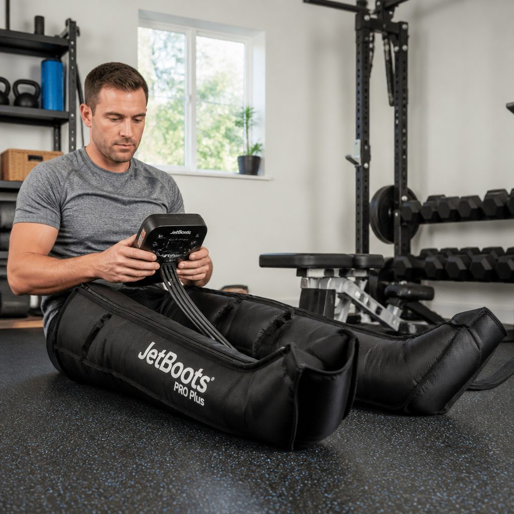 JetBoots PRO Plus brings highly adjustable compression alongside vibration and infrared LED therapy for buyers who want one particularly feature-rich leg system.