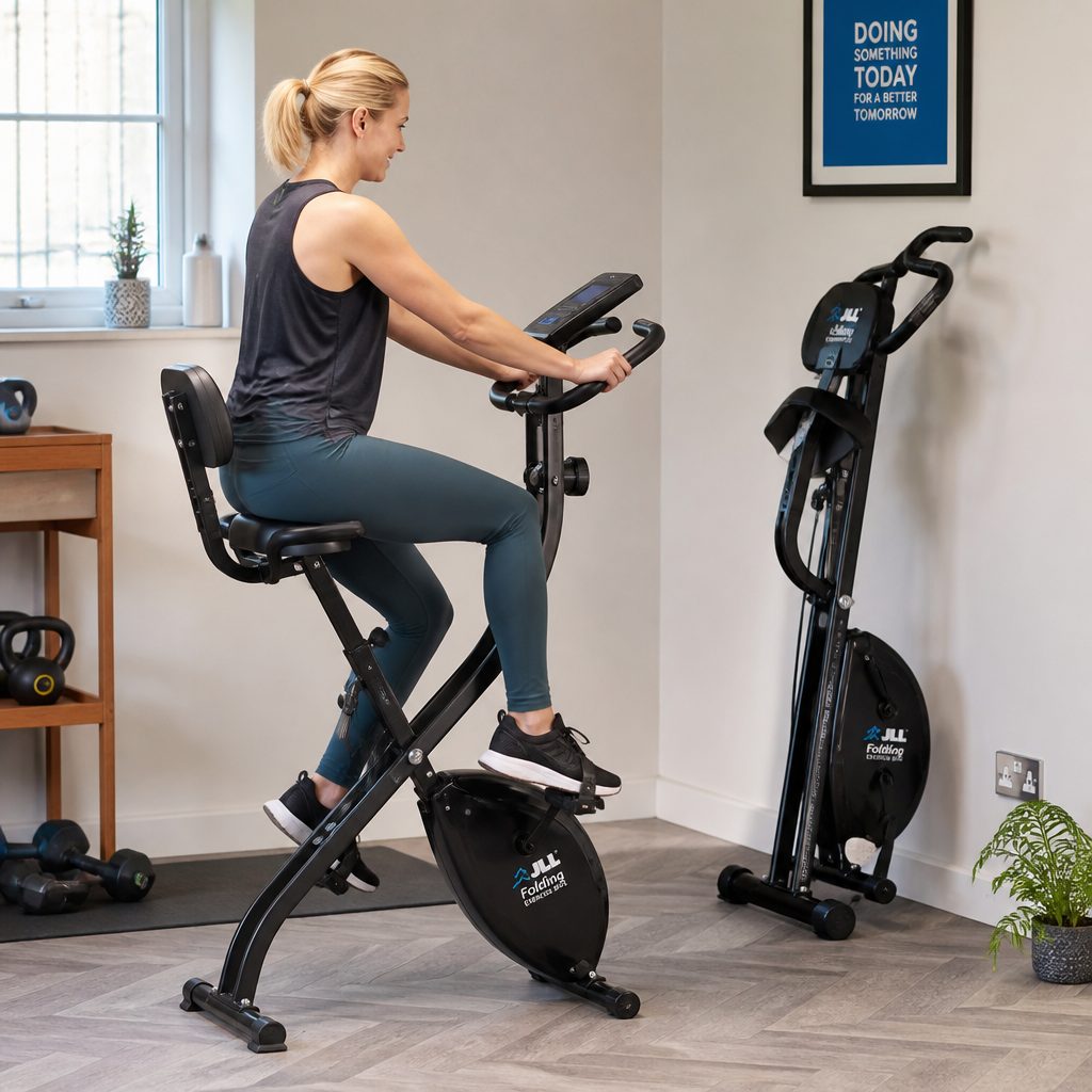 Resistance range matters for structured progression, but the right riding position and a bike you will happily unfold matter more than chasing the biggest number on a spec sheet.