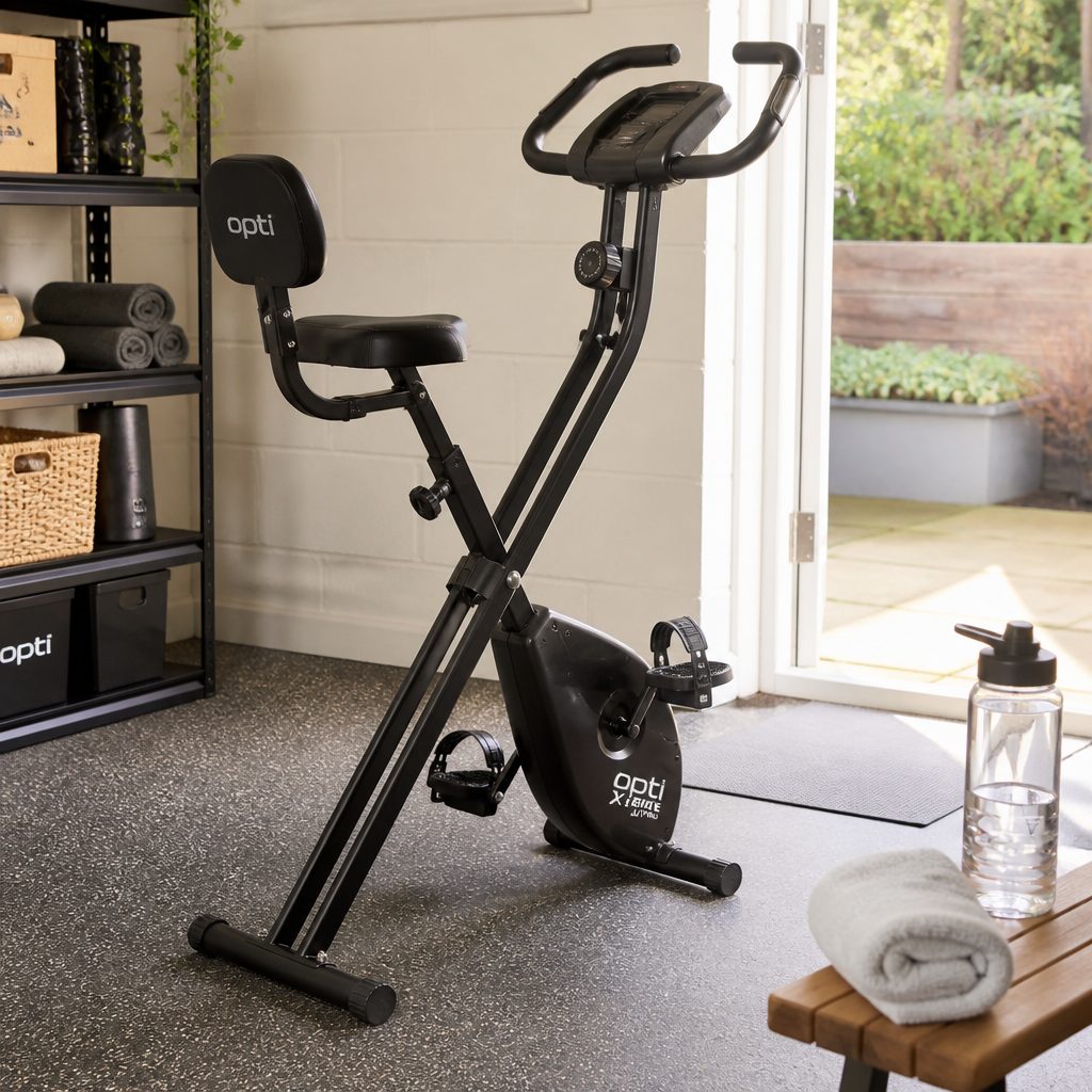 The best spare-room routine keeps essentials close by: water, a towel and a clear route to unfold the bike make an after-work ride much easier to start.