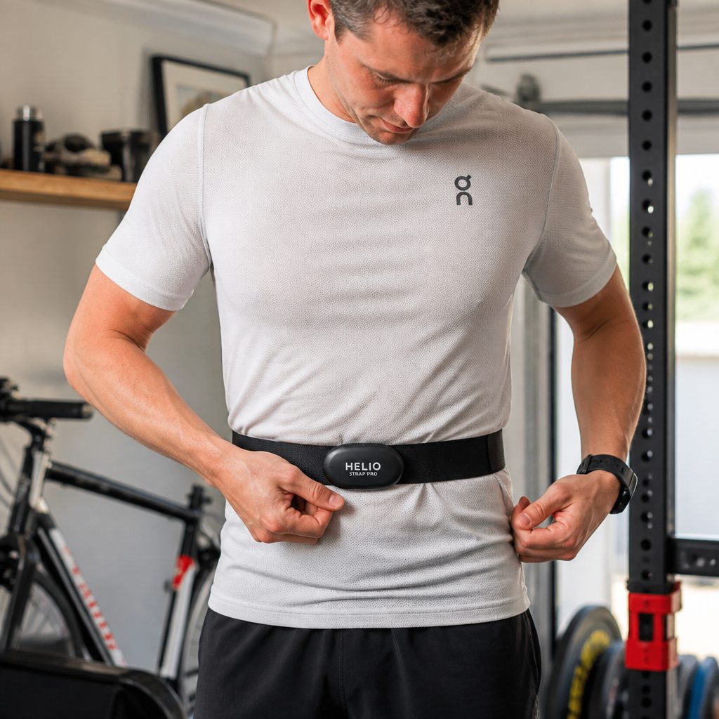 Helio Strap Pro separates heart-rate sensing from waist-based movement tracking, making it the outlier here for runners who want form and core-stability context alongside training data.