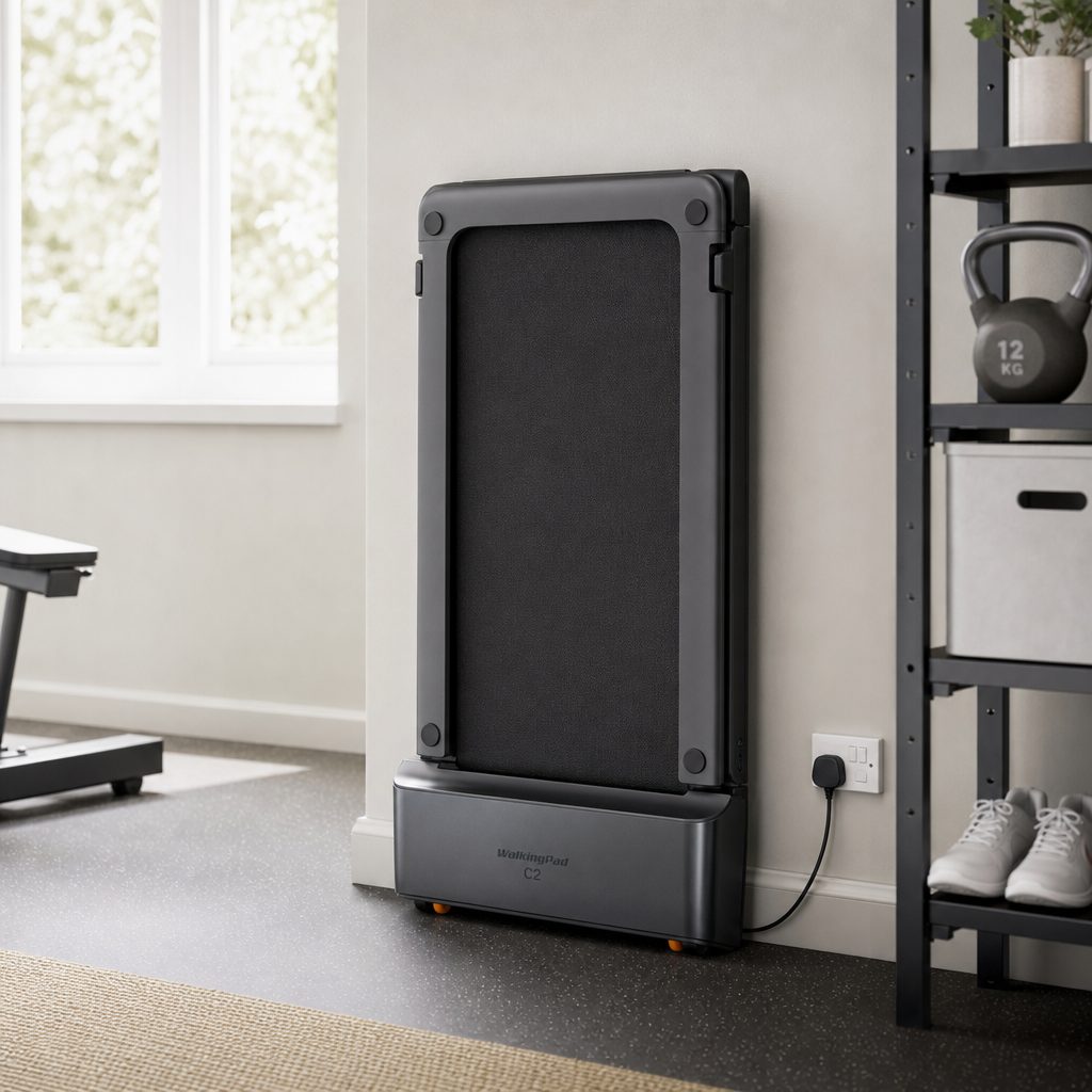 A foldable WalkingPad C2 is designed to reduce the storage headache that often decides whether home cardio survives beyond the first enthusiastic fortnight.