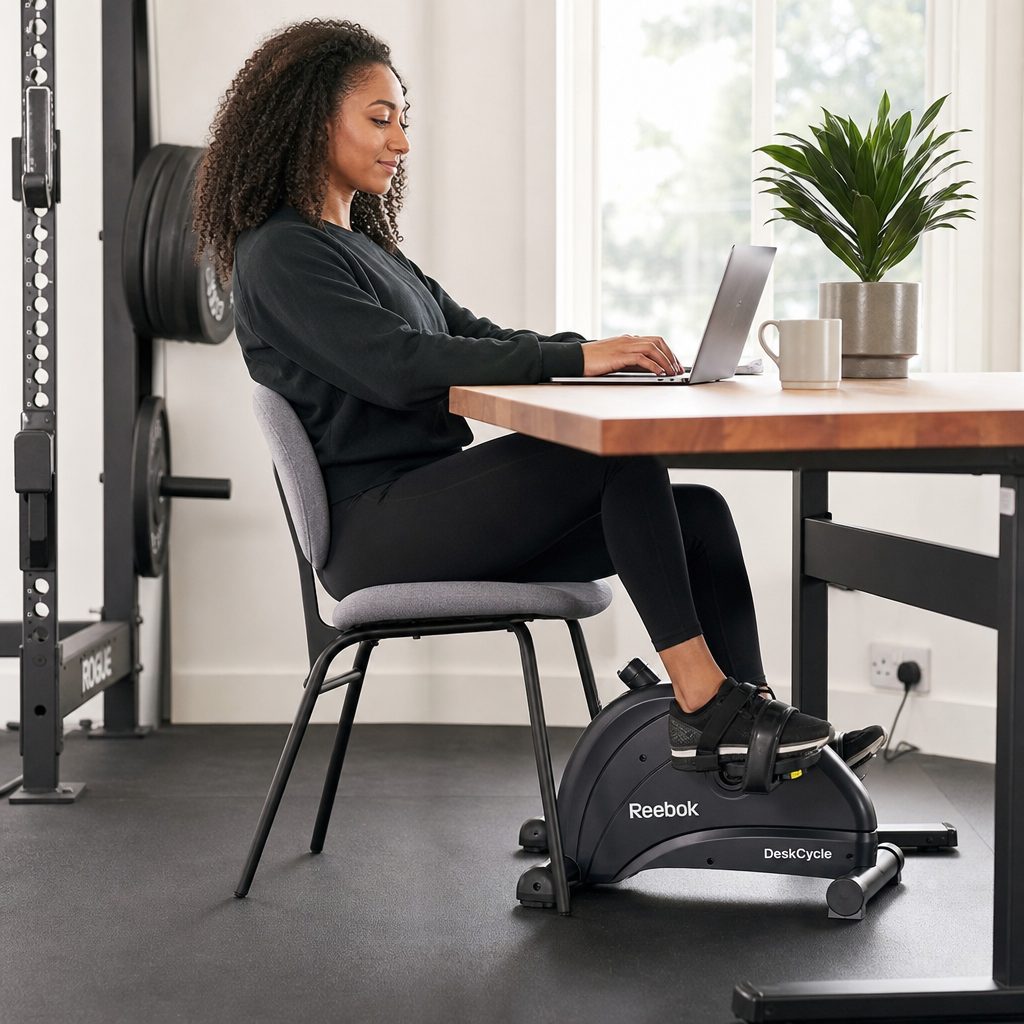 A higher-capacity seated unit makes sense when desk cycling is intended to become a regular part of the working week rather than a passing January experiment.