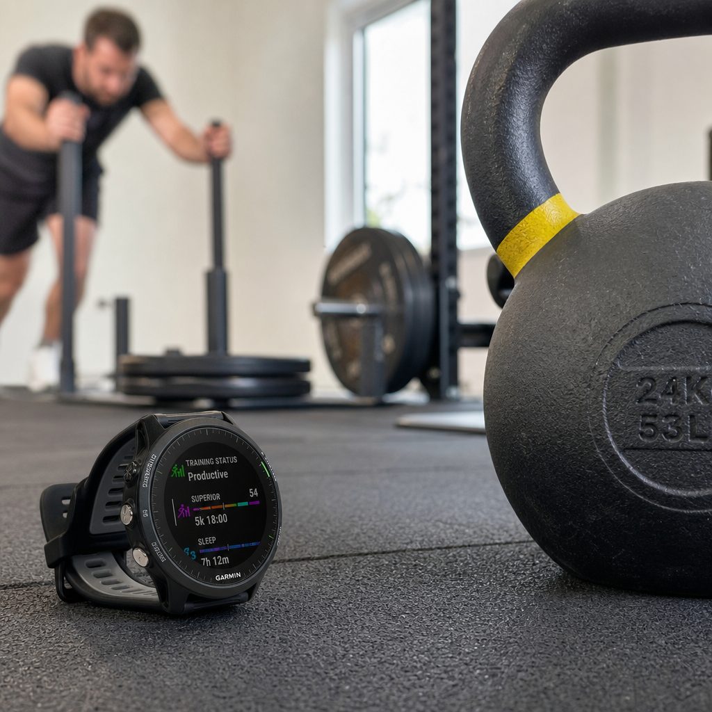 A premium running watch earns its place in HYROX preparation when it is comfortable on long aerobic work but resilient enough to survive the less elegant parts of a conditioning circuit.