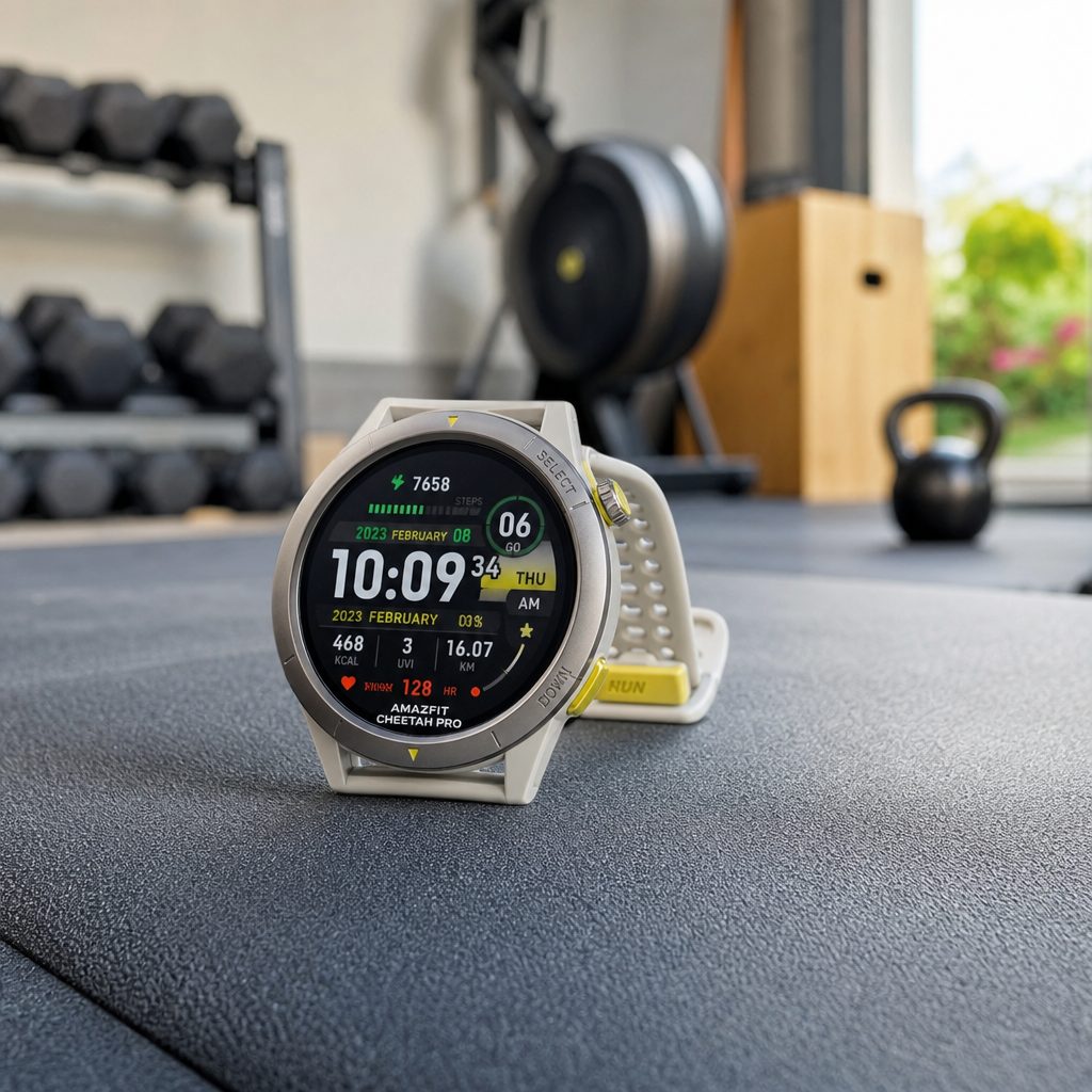 The Amazfit Cheetah Pro's proposition is especially clear for race simulations: one structured record for each run, station and the awkward little transition spaces between them.