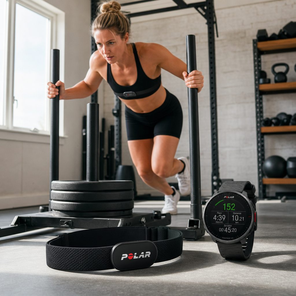 Wrist-based tracking is convenient, but HYROX's sled work, carries and burpees are exactly the moments when a chest strap can add valuable confidence to heart-rate data.