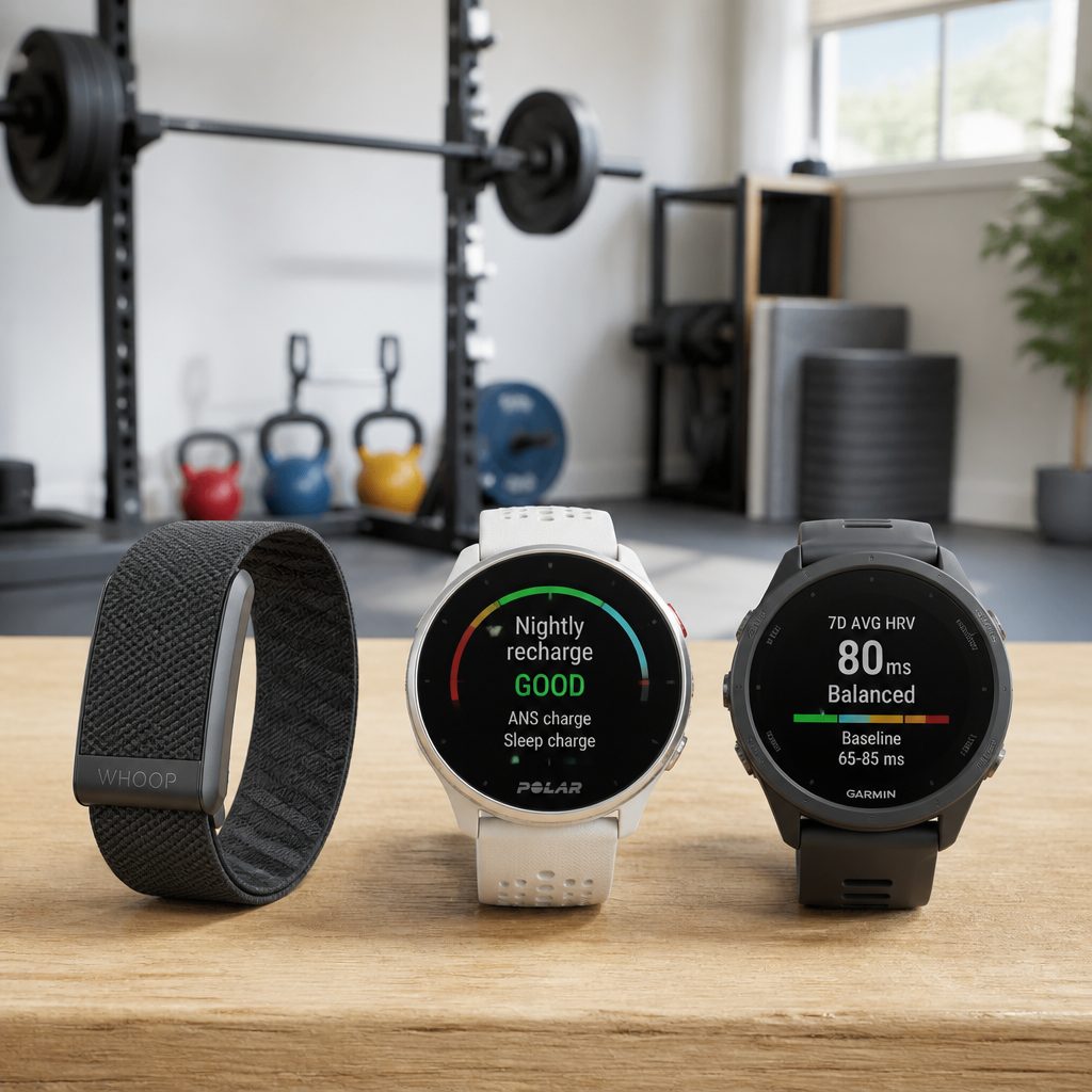 The right tracker depends on your training reality: a recovery-led band for consistent gym work, a full watch for outdoor independence, or a broad ecosystem for sport-specific choice.