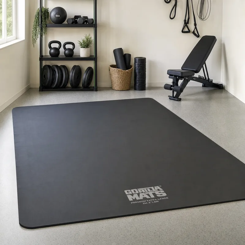 Gorilla Mats Premium Extra Large Yoga and Exercise Mat 3m x 1.8m