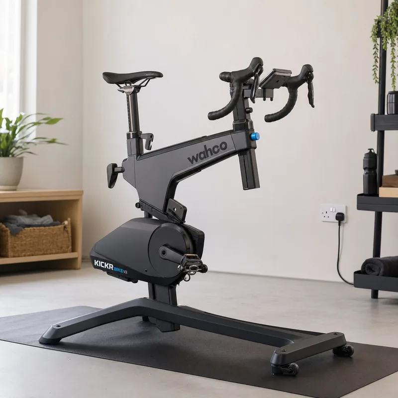Wahoo KICKR BIKE V2 Smart Indoor Cycling Bike