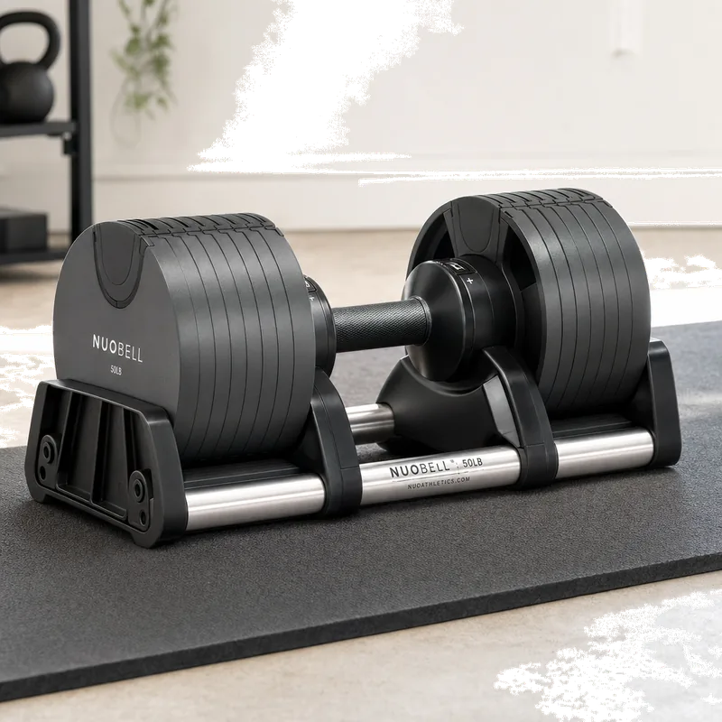 Nuobell 50lb Adjustable Dumbbell Set