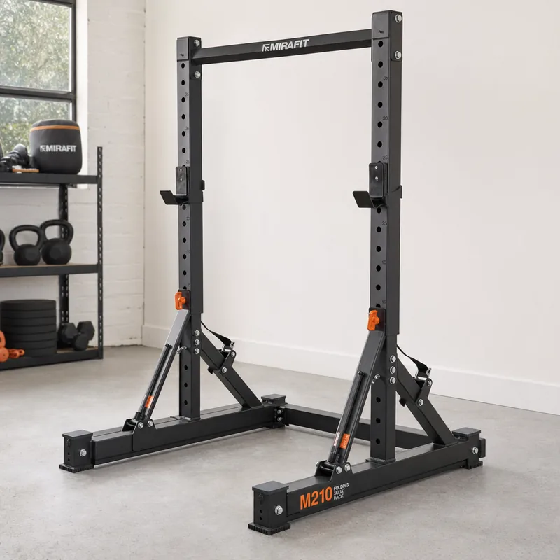 Mirafit M210 Folding Squat Rack