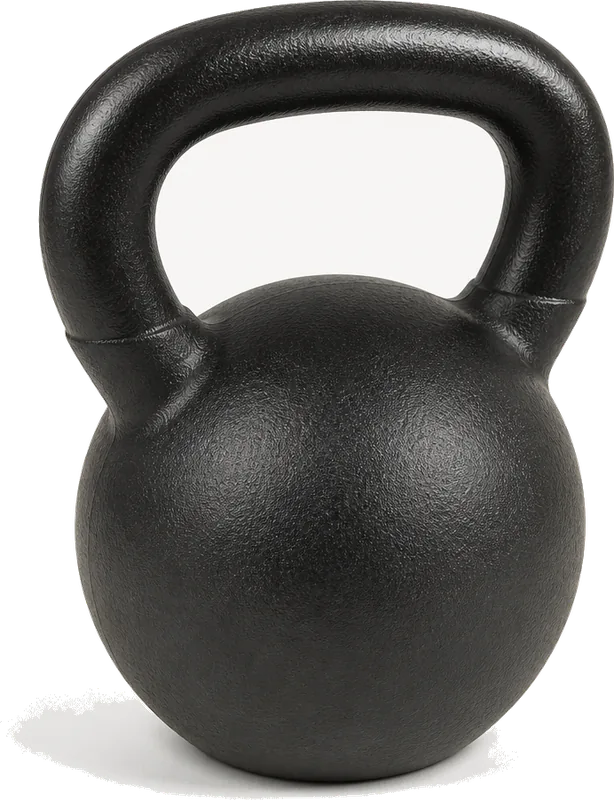 Gorilla Sports Cast Iron Kettlebell 16kg