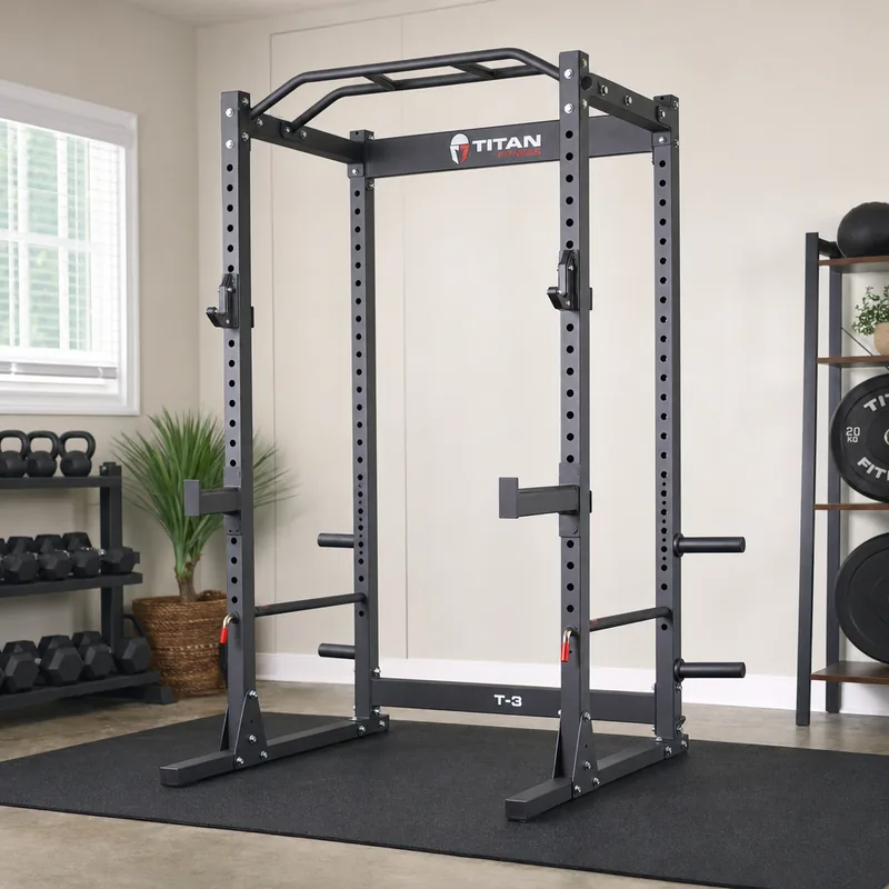 Titan Fitness Adjustable Power Rack T-3