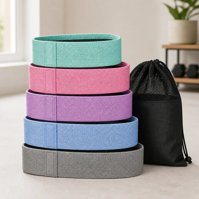 Fit Simplify Fabric Resistance Bands Set of 5