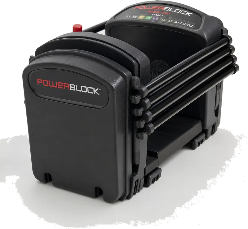 PowerBlock Sport EXP Stage 1 (2.3-22.7kg) Adjustable Dumbbells