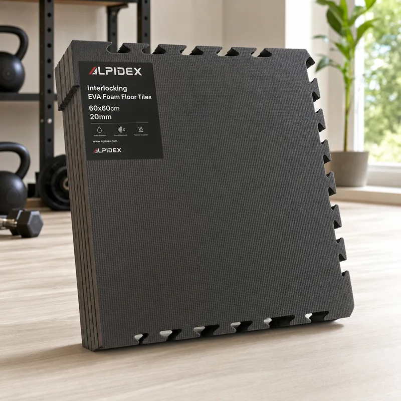 ALPIDEX Interlocking EVA Foam Floor Tiles 60x60cm 20mm