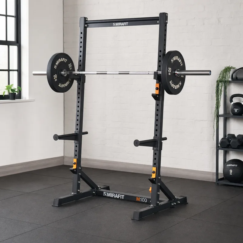 Mirafit M100 Squat Rack and Barbell Stand