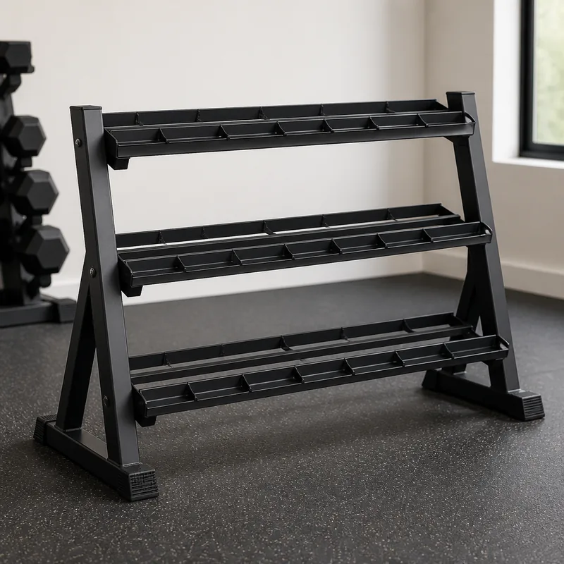Yaheetech 3-Tier Dumbbell Weight Rack Stand