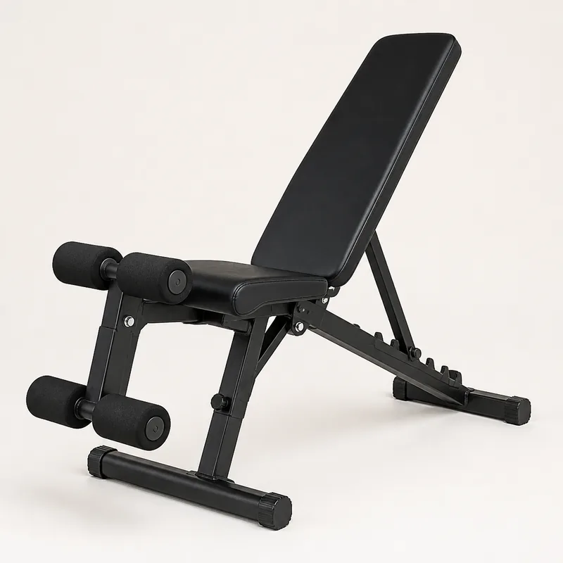 Homcom Adjustable Workout Bench with Leg Extension