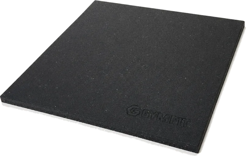 Gymfit Heavy Duty Rubber Gym Flooring Tiles 1m x 1m 20mm
