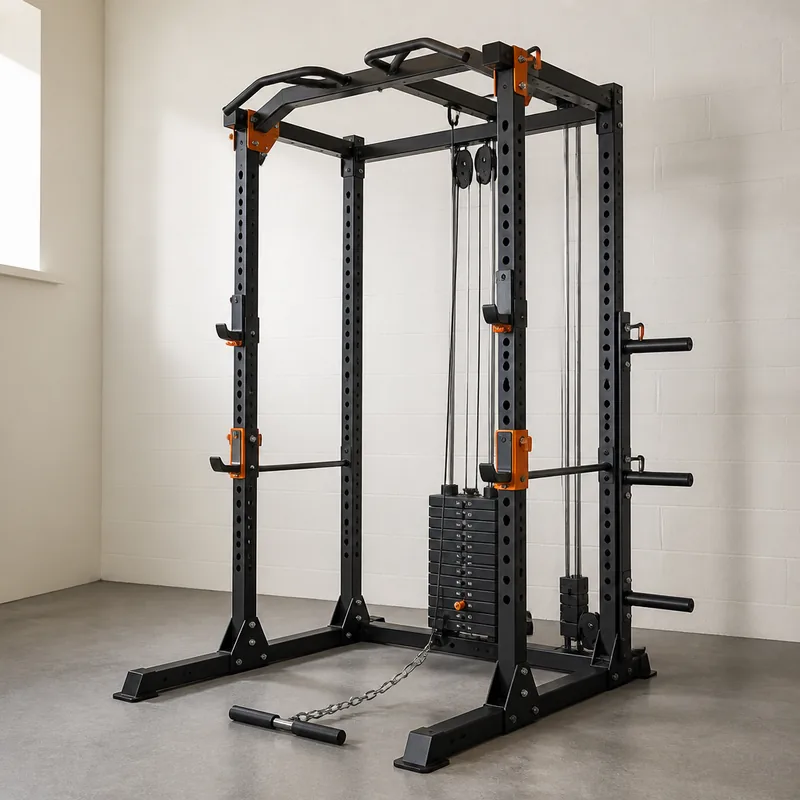 Mirafit M900 Power Rack with Cable Pulley System