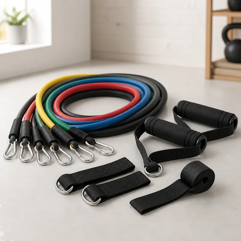 Fit Simplify Resistance Tube Bands with Handles Set of 5