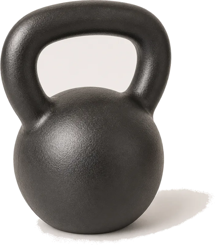 Mirafit 20kg Cast Iron Kettlebell