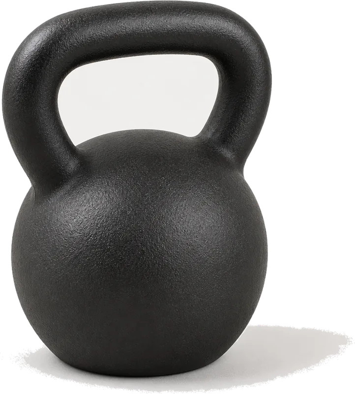 Gorilla Sports Cast Iron Kettlebell 24kg
