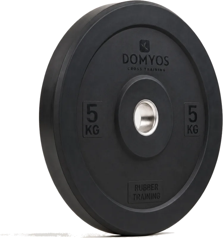 Decathlon Domyos Cross Training Rubber Bumper Weight Plate Set 50kg
