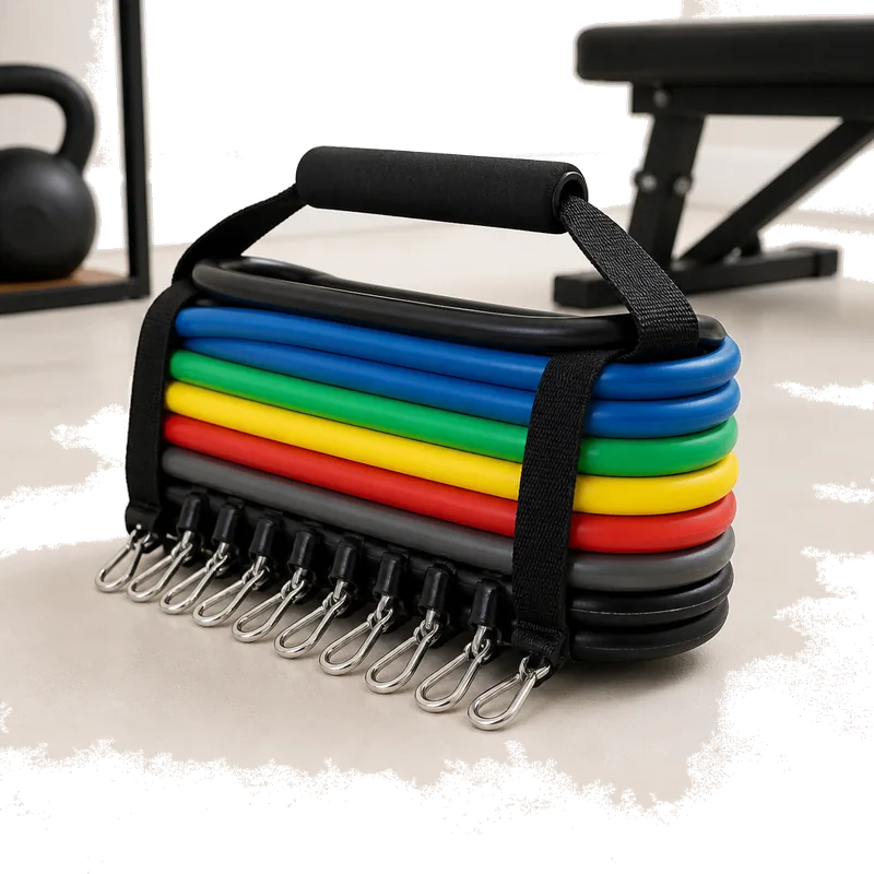 Bodylastics Stackable Tube Resistance Bands Set of 12
